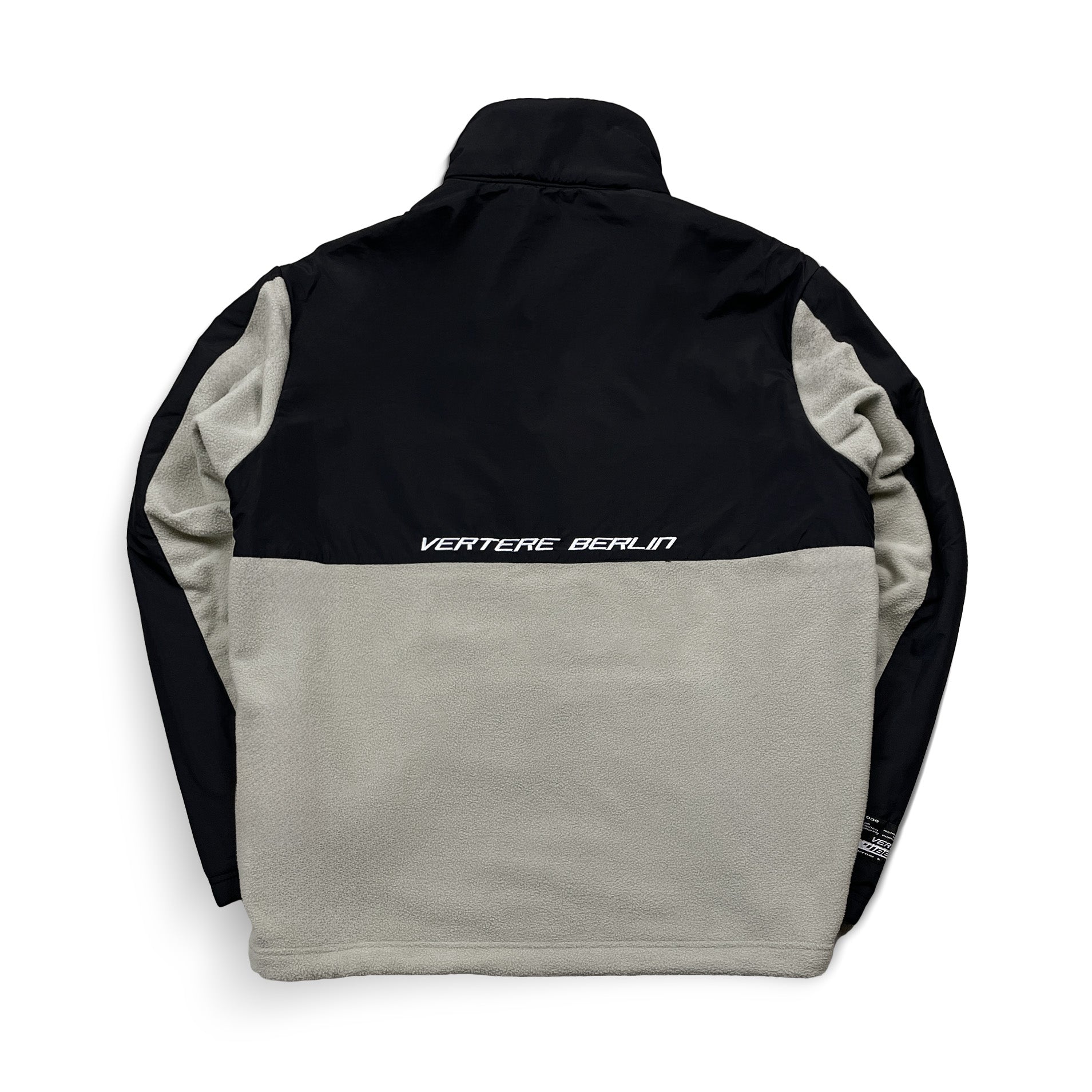 DUO QUARTERZIP FLEECE - BLACK