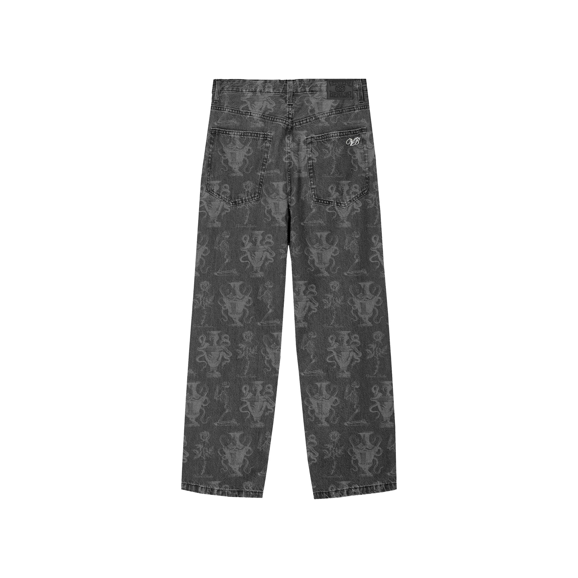 SNAKEBITE DENIM - WASHED BLACK