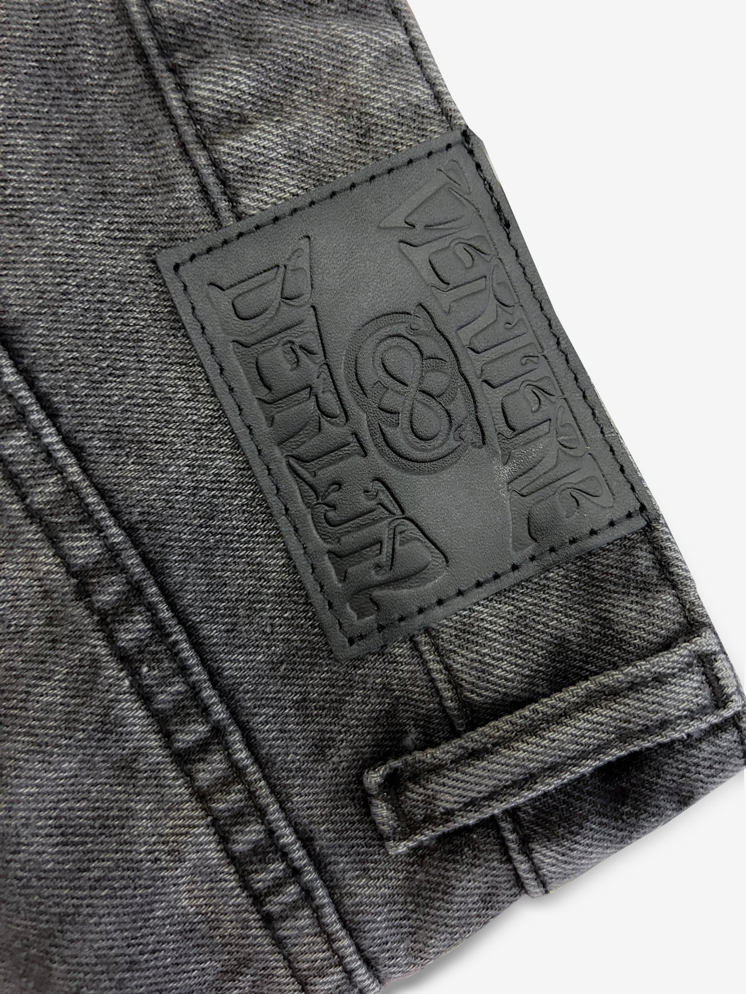 SNAKEBITE DENIM - WASHED BLACK