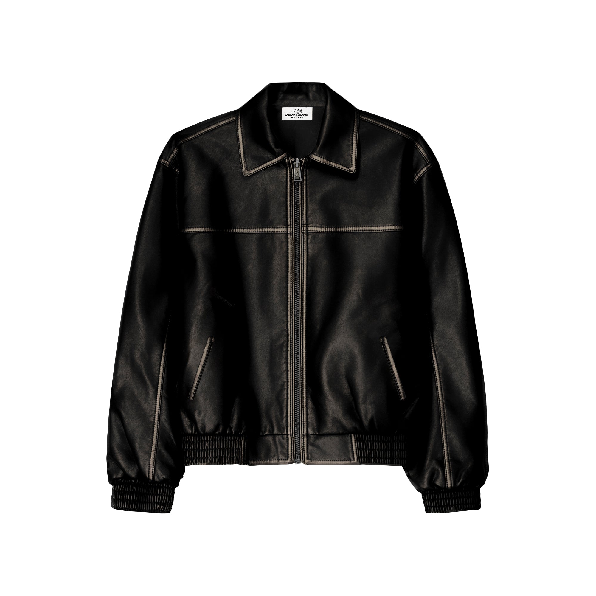 Enigma　レザージャケット ENIGMA LEATHER JACKET - BLACK – Vertere Berlin