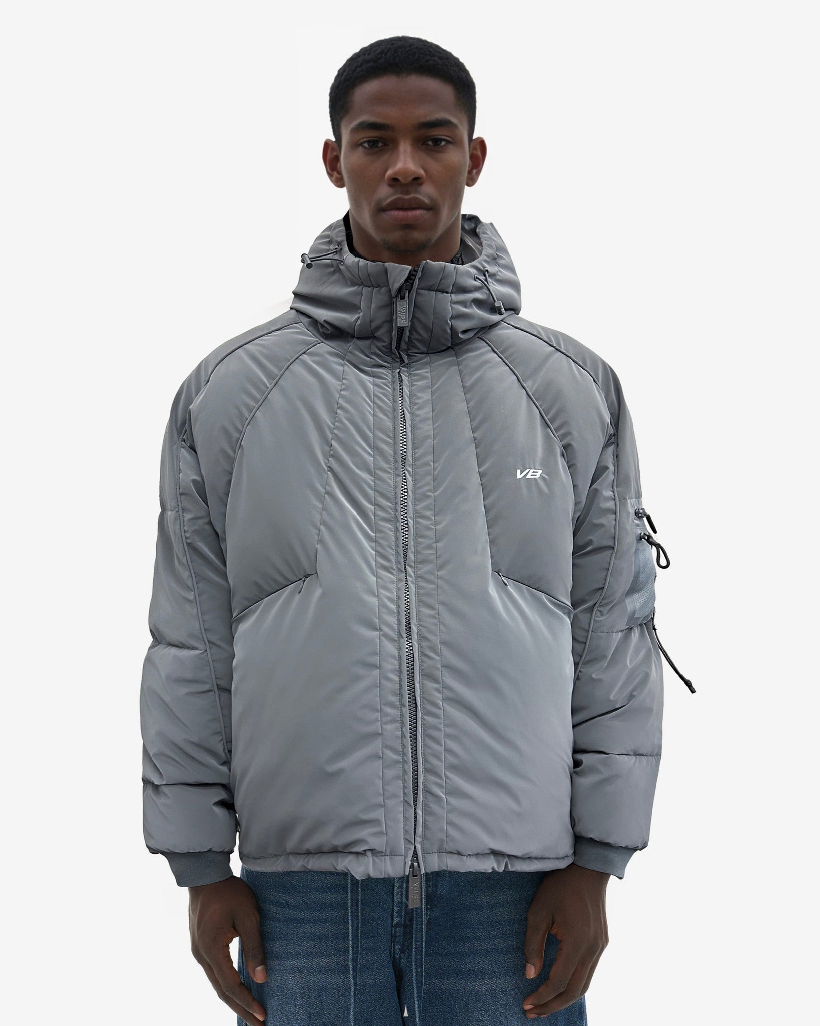 NITE PUFFER JACKET - STONE