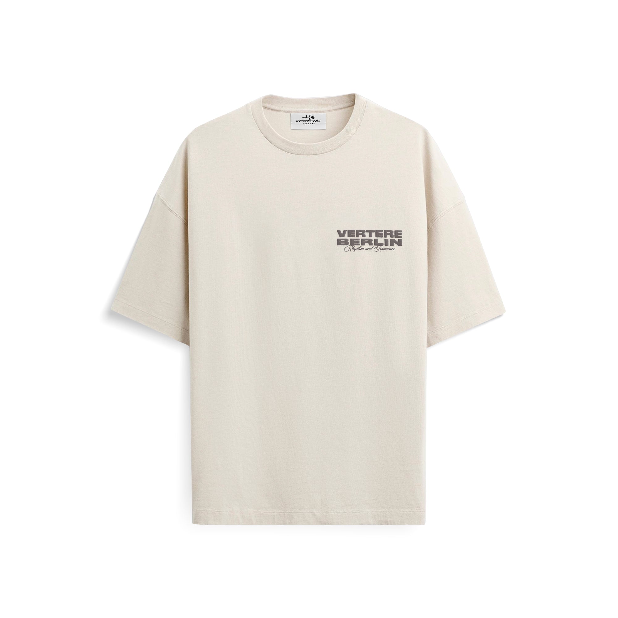 STUDIO LOGO T-SHIRT - BEIGE