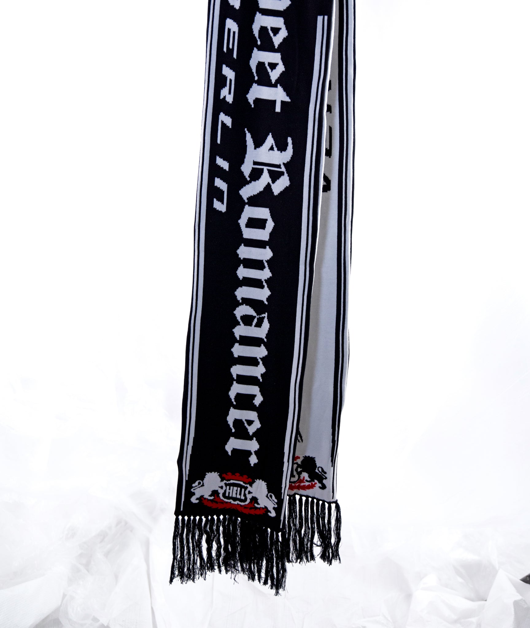 DJ HELL OVERSIZE SCARF - BLACK