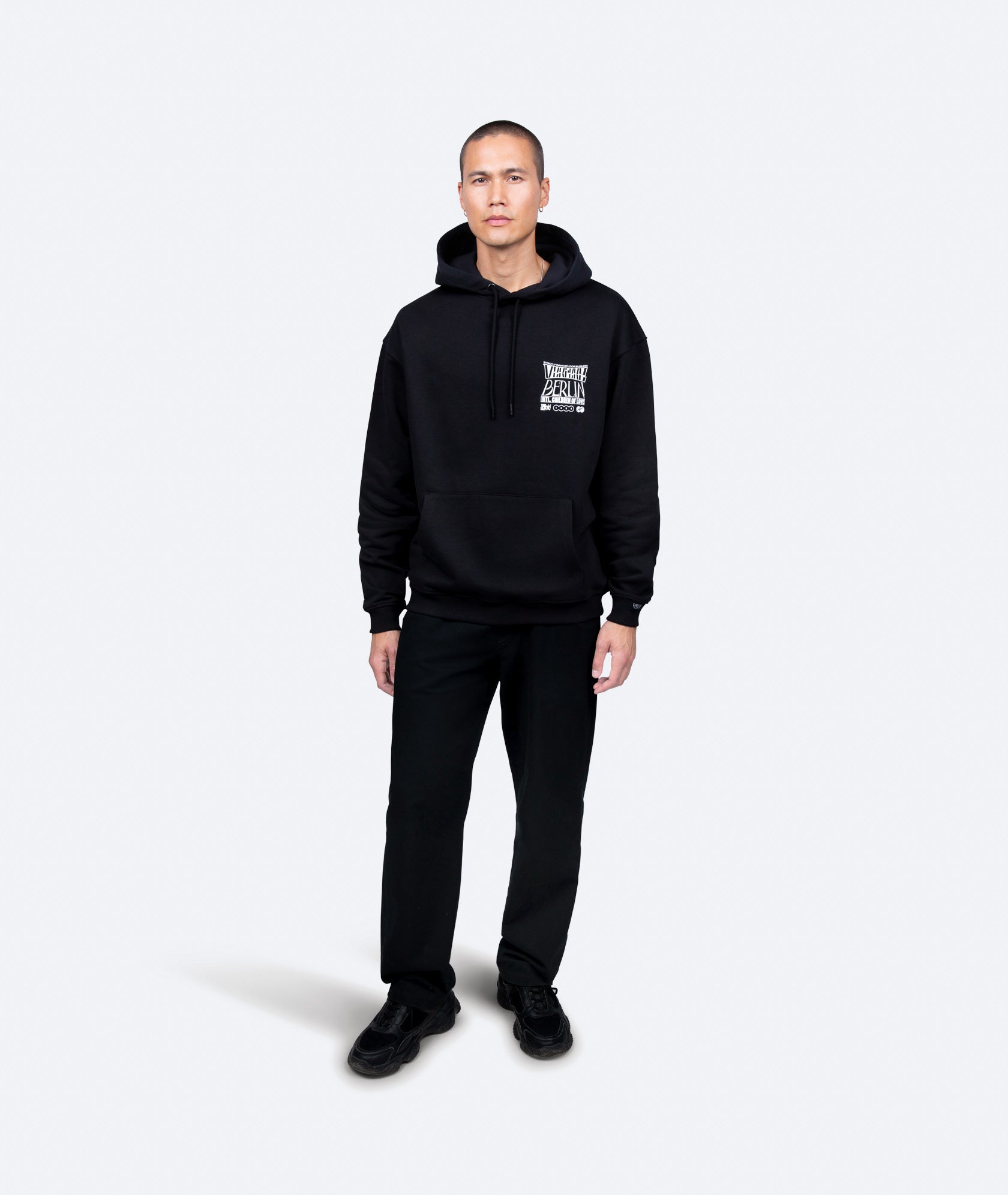 CHILDREN OF LOVE HOODIE - BLACK