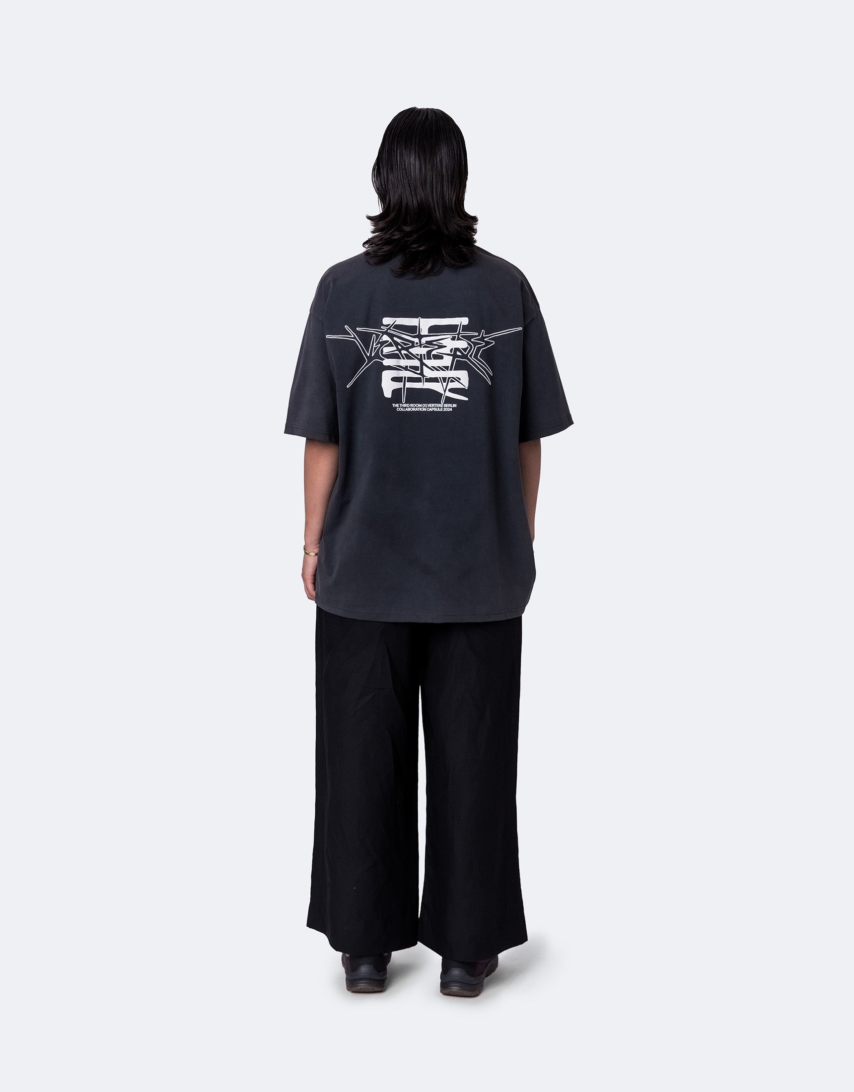 THE THIRD ROOM X VERTERE BERLIN SPIKES T-SHIRT - WASHED