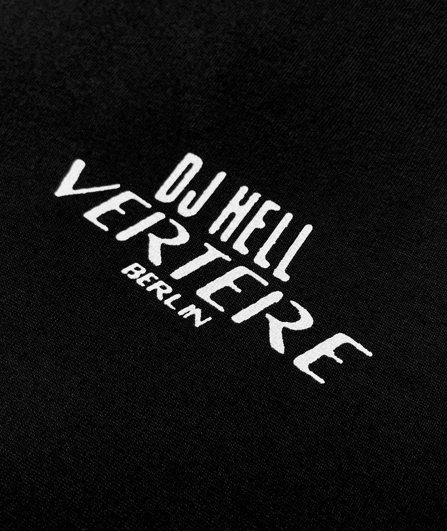 DJ HELL COWBOY T-SHIRT - BLACK