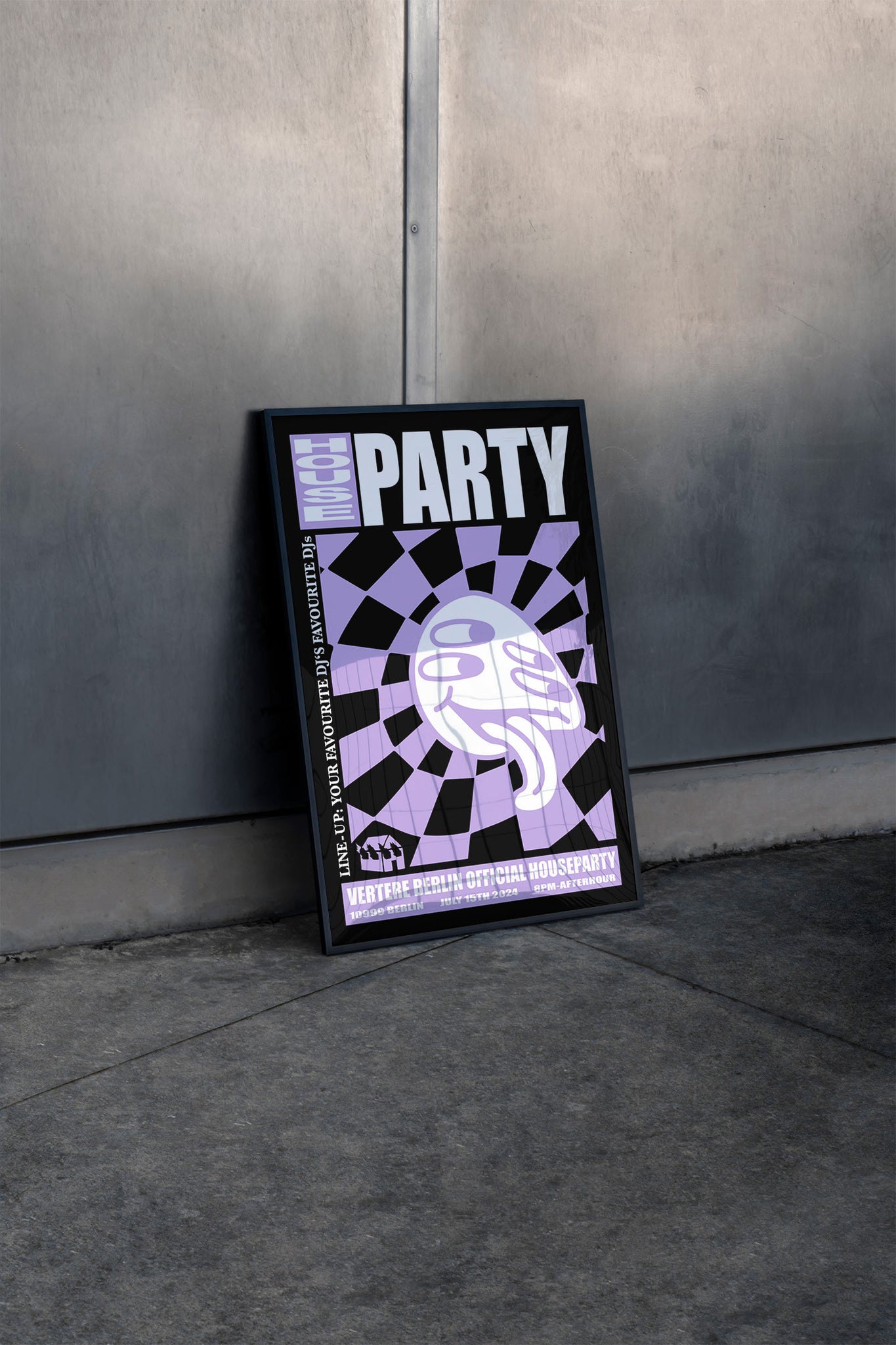 HOUSE PARTY POSTER