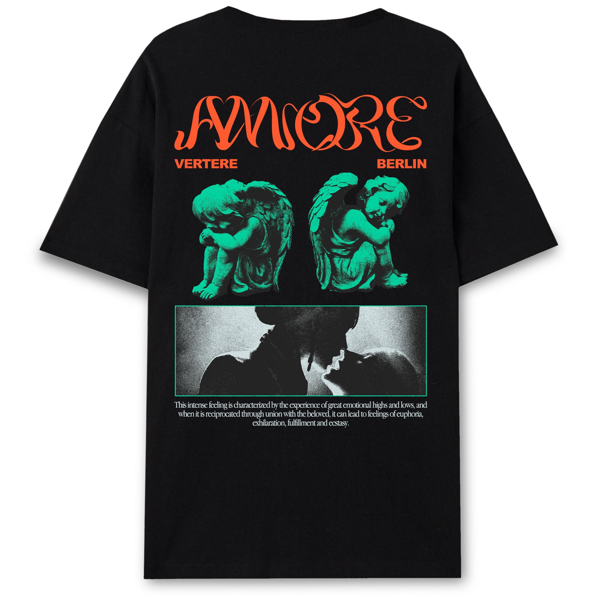 AMORE T-SHIRT - BLACK