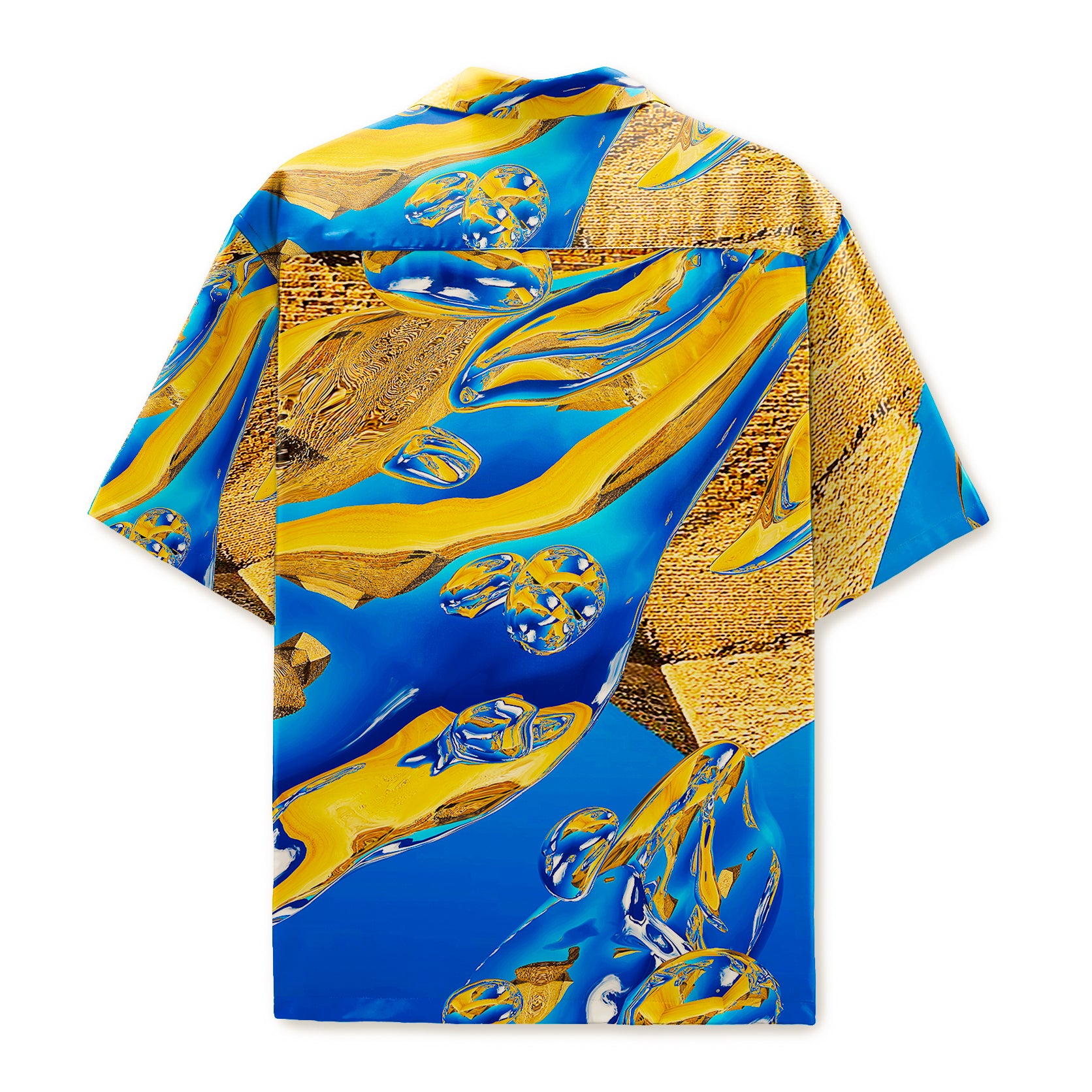 DUAT PYRAMIDS VISCOSE SHIRT - MULTI