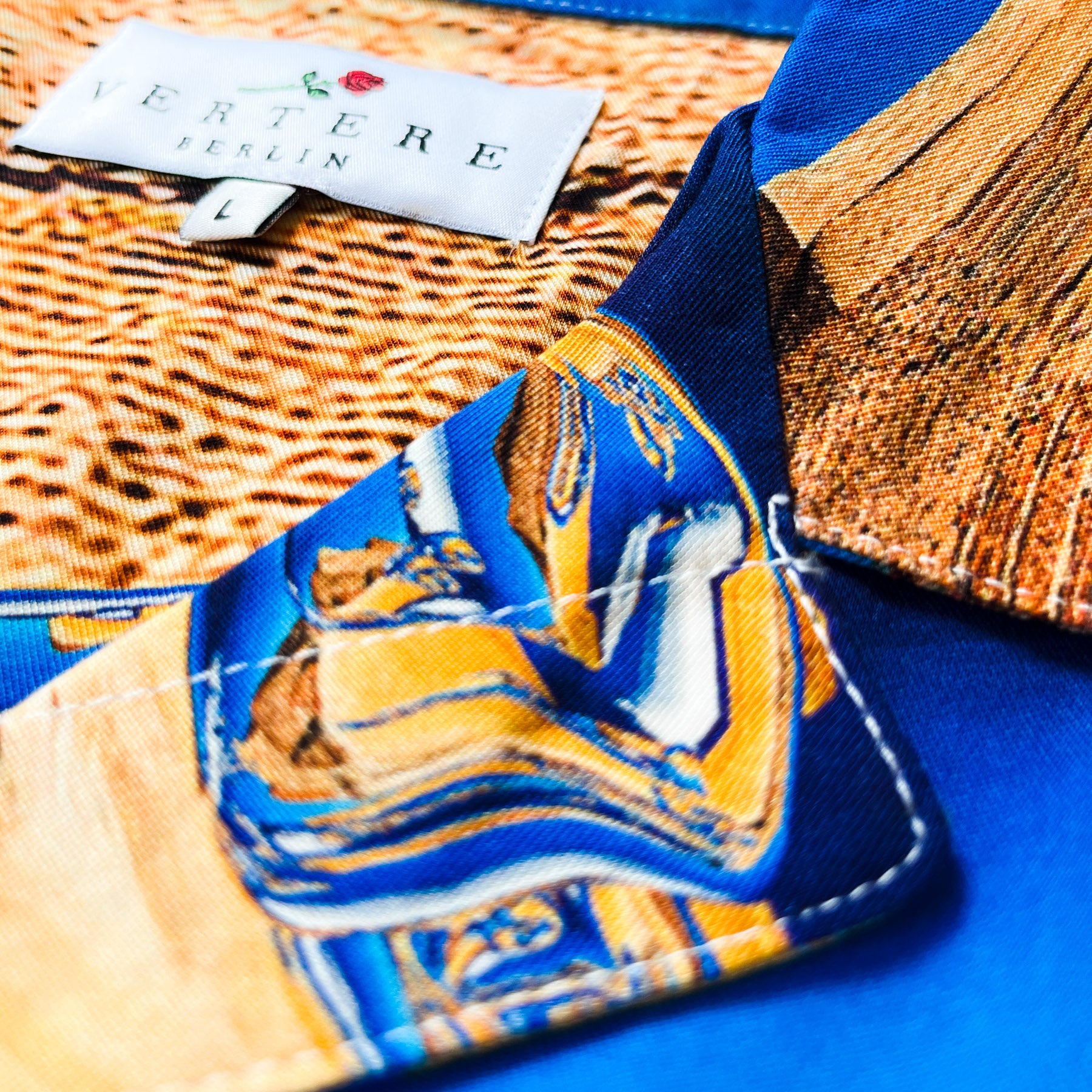 DUAT PYRAMIDS VISCOSE SHIRT - MULTI