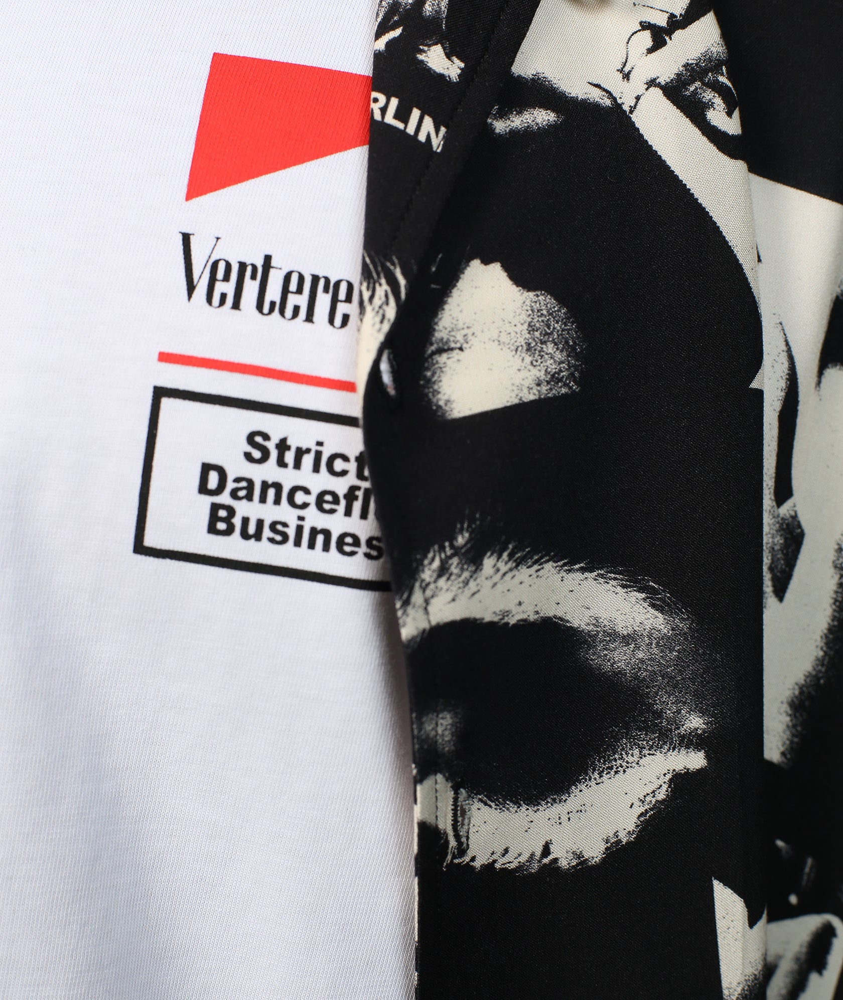 SNIPPET VISCOSE SHIRT - BLACK