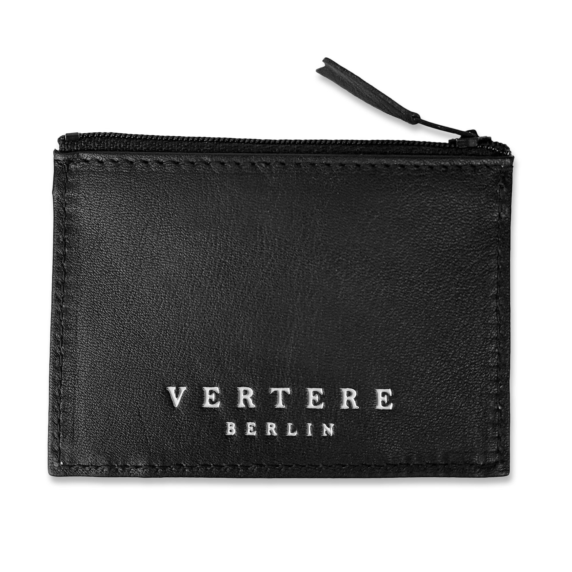 LEATHER WALLET - BLACK