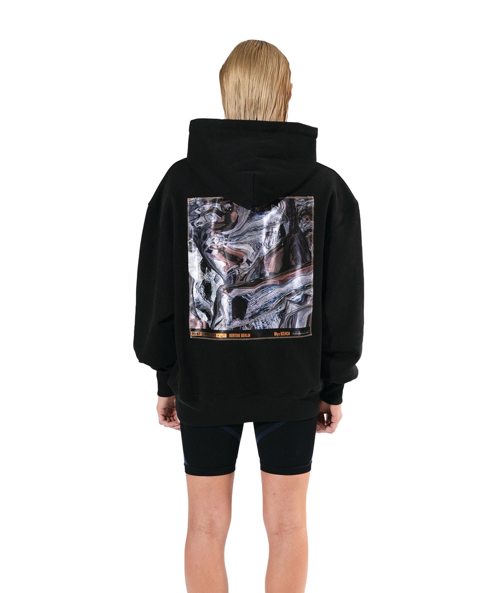 DUAT DJOSER HOODIE - BLACK